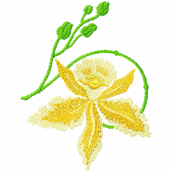 Flowers And Tree Embroidery Design 5 Flowers And Tree Embroidery Design 5
